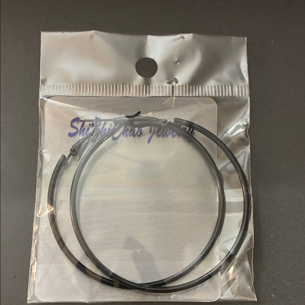 Silver Hoop Earrings